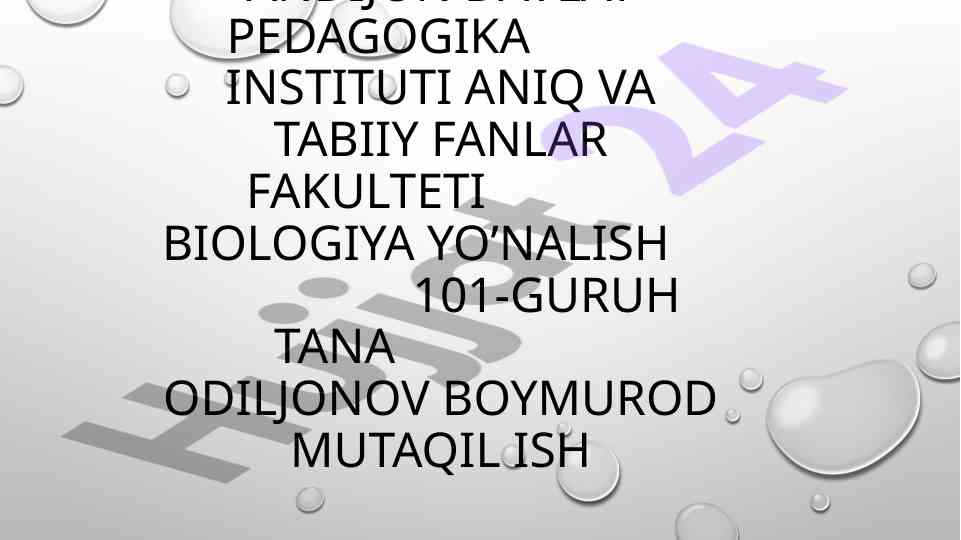 Kichik maktab yoshidagi bolalarning psixik rivojlanishi