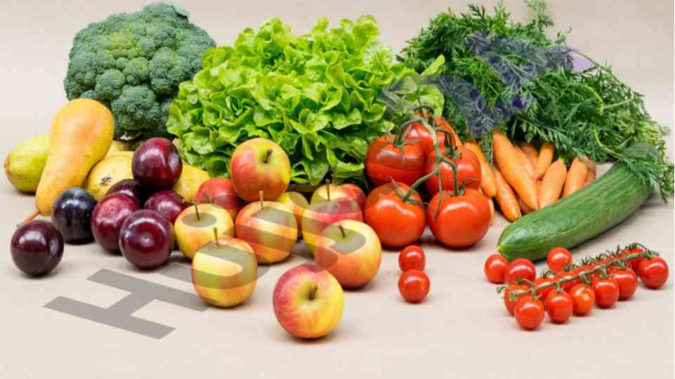 Obst und gemüse: auswahl und gesundheit