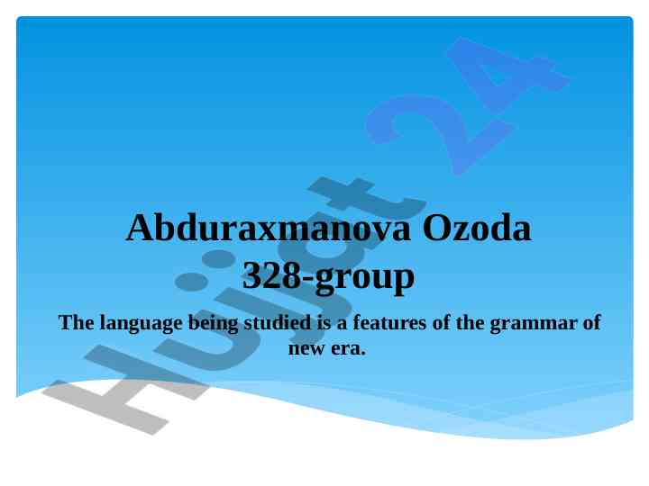 Grammar features in language learning methods