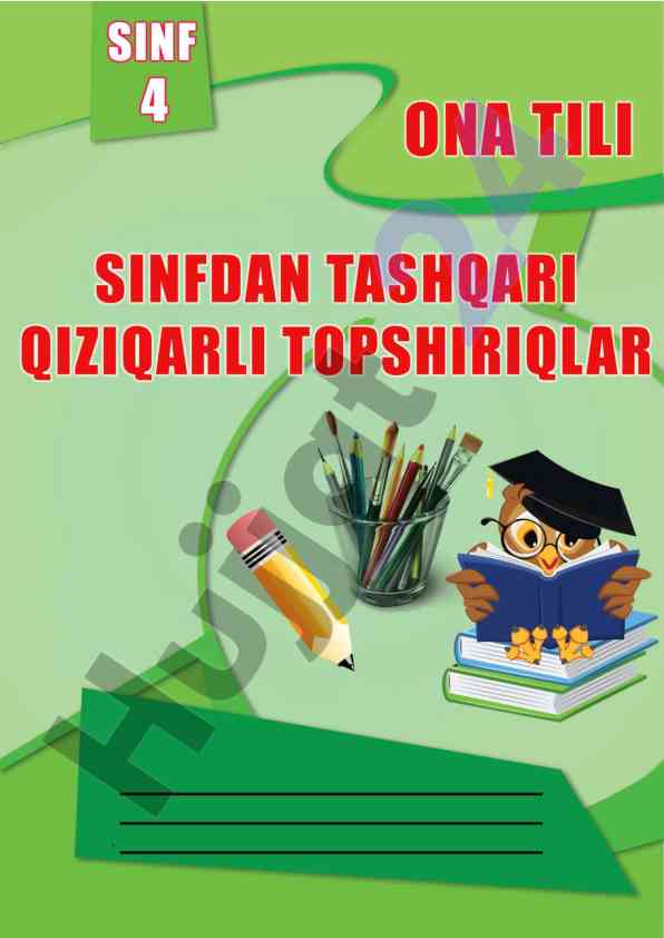 Maktabda yoz fasli va kuz oylari tashkiloti