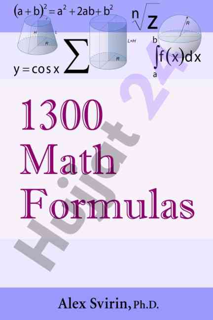 Comprehensive math formulas guide