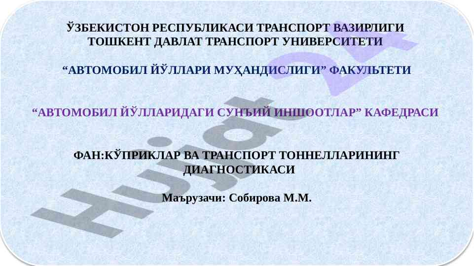 Nazorat o'lchovlari vah asboblar yordamiida tasvirga tushirish