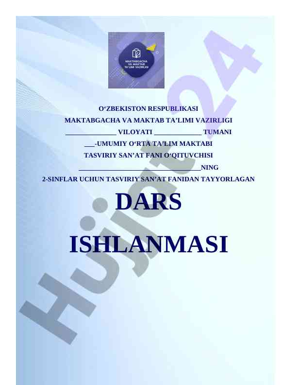 Mevalar rasmini chizamiz mavzusida dars ishlanmasi