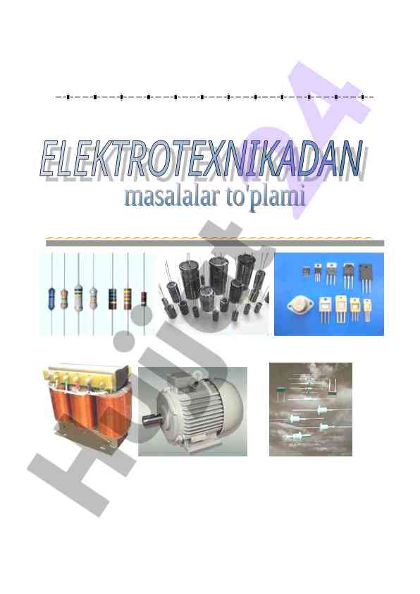Asosiy elektronika va elektrotexnika darslari
