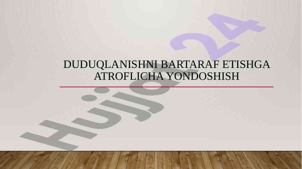 Duduqlanishni bartaraf etish usullari va yondoshuvlar