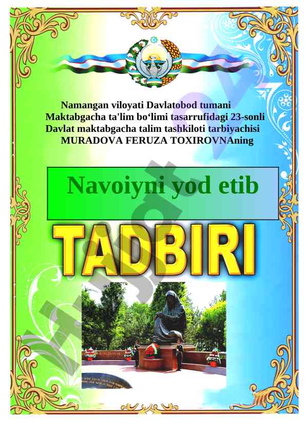 Alisher navoiy hayoti va asarlari