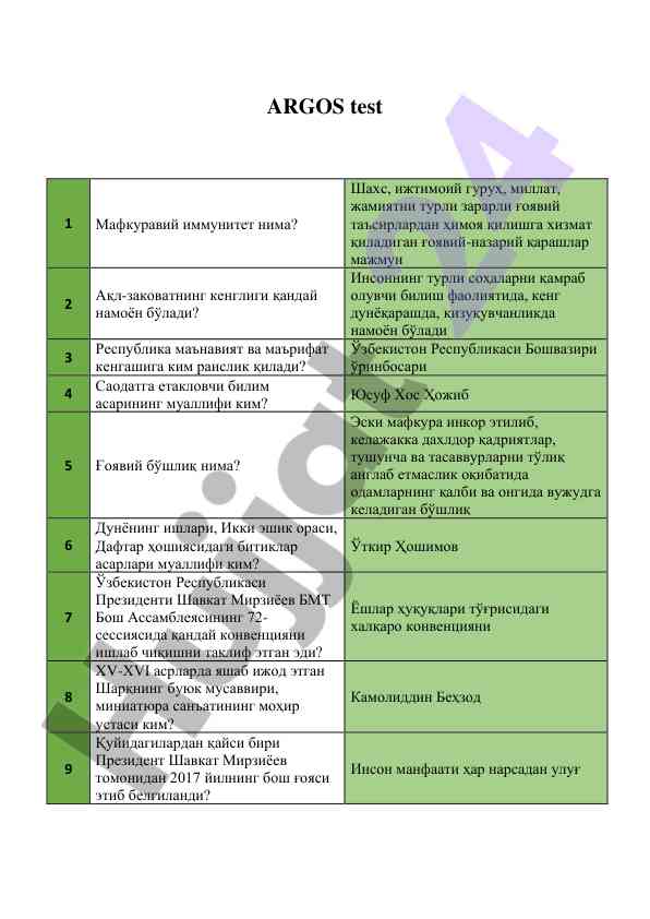 Mafkuraviy immunitet nima va akl-zakovatchilik