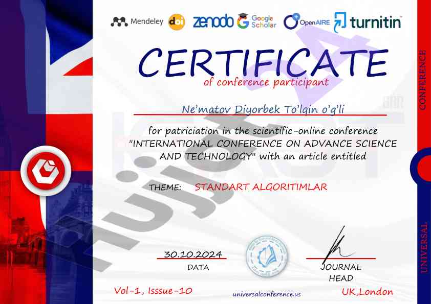 International conference on advance science and technology