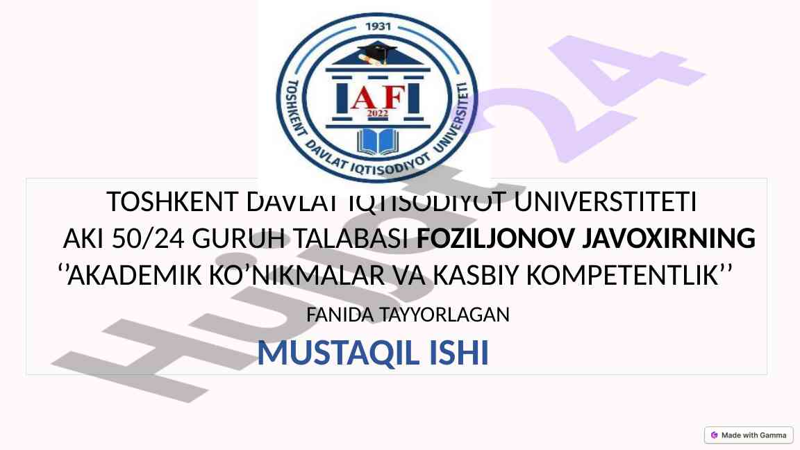 Kreativ fikrlash va kasbiy kompetentlik