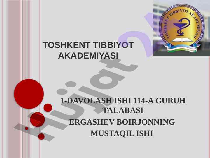 Endokrin tizimi va asab tizimi o‘rganish