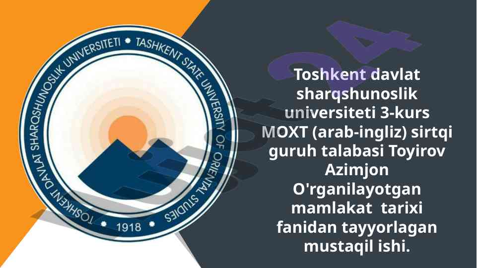 O'rta asrlarda markaziy osiyo va xitoy munosabatlari