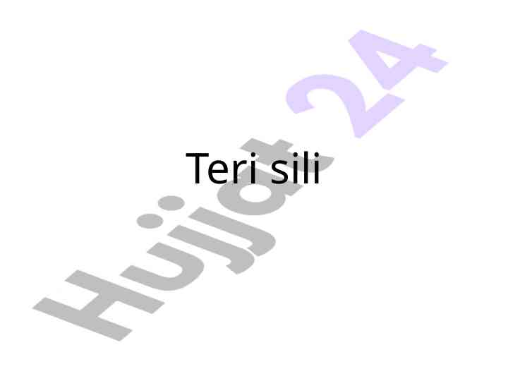 Zamonaviy teri sili tahlili va takomillashtirish