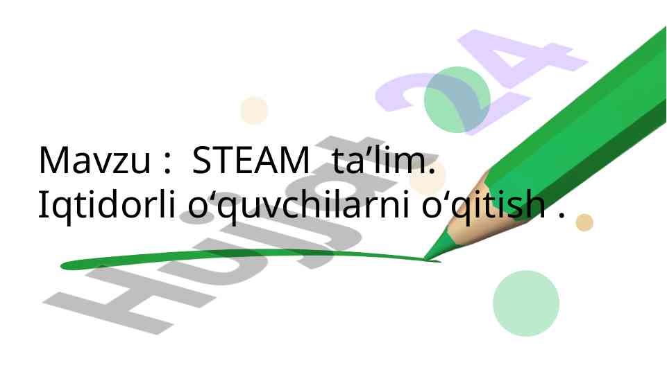 Innovative approaches to steam education