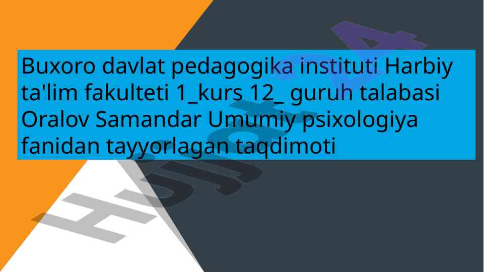 Tarbiyaga ta'sir etuvchi metodlar taqdimoti
