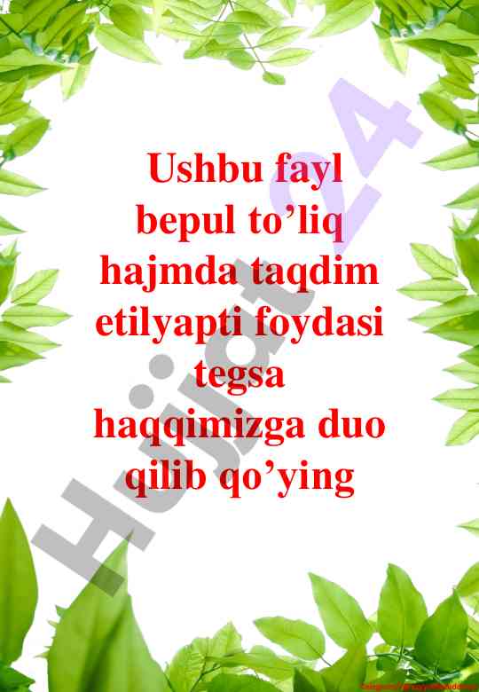 1-sinf tabiiy fan ko‘rgazmalari bilan tanishing