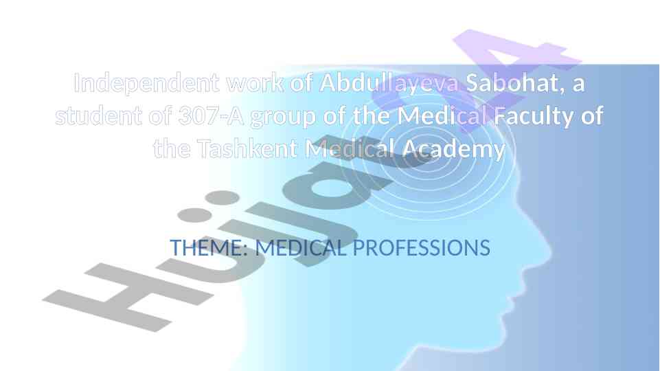 Medical professions overview and importance