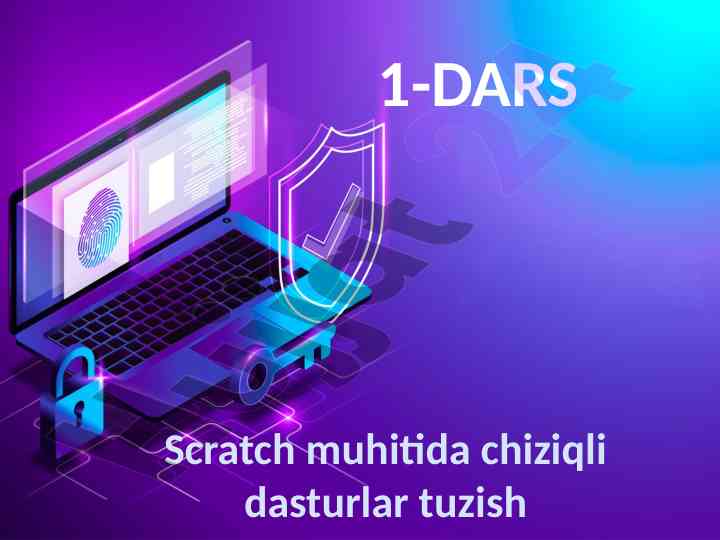 Scratch muhiitida chiziqli dasturlar tuzish