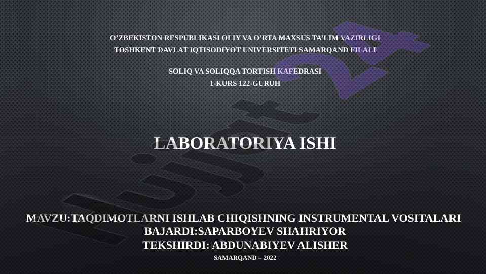 Ijtimoiy tarmoqlar mavzusida taqdimot tayyorlash