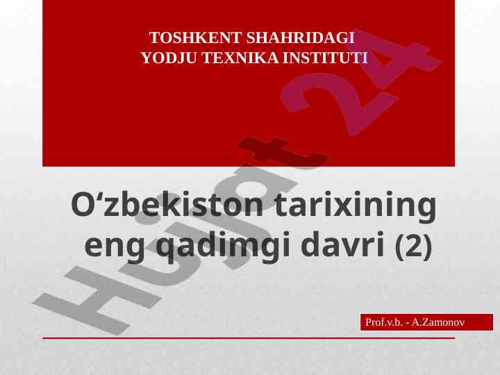 Mezolit davri tarixi va xususiyatlari