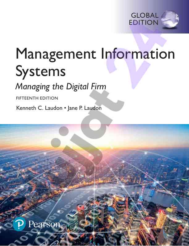 Management information systems managing the digital firm