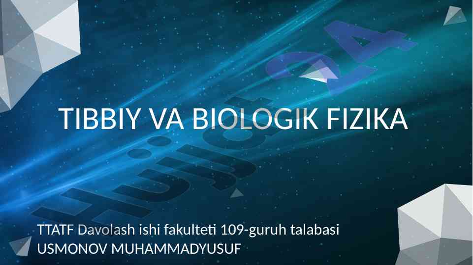 Elektr va magnit maydonlari va tirik organizm ta'siri