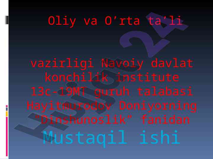 Avesta zardushtiylikning muqaddas manbasi
