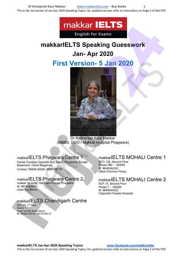 Jan-apr 2020 speaking topics guide