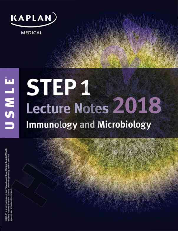 Immunology and microbiology lecture notes overview