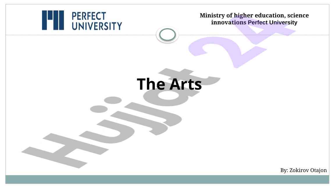 The arts exploring creativity and culture