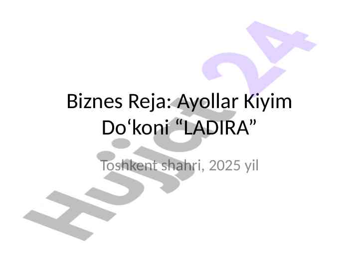Ayollar kiyim do‘koni ladira tashkent