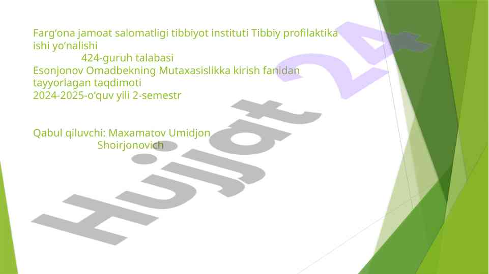 Ish joylarida shovqin va tebranishni aniqlash metodlari