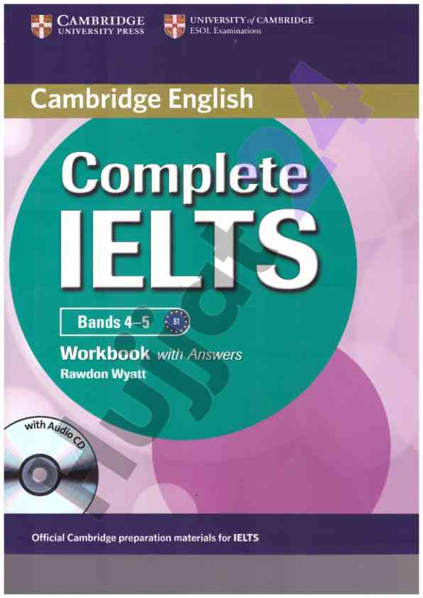Cambridge english complete bands 4-5 workbook