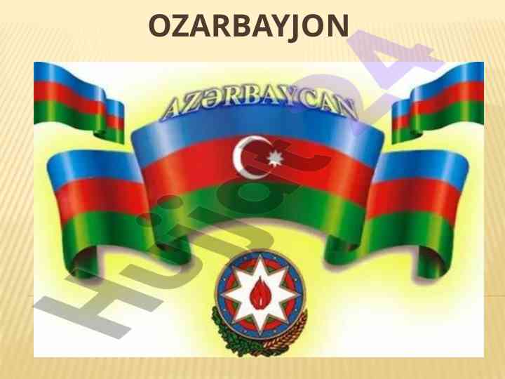 Ozarbayjon davlati tarixi va geografiyasi