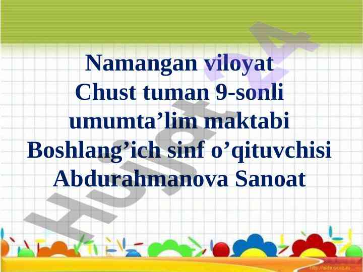 Matematikada amallarni bajarish algoritmi
