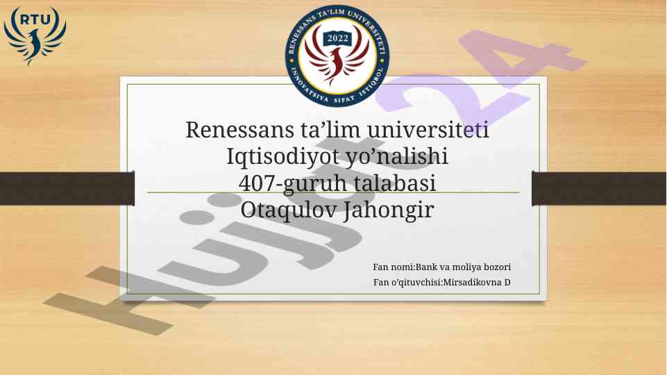 Yaponiya bank tizimi tahlili va tarixi