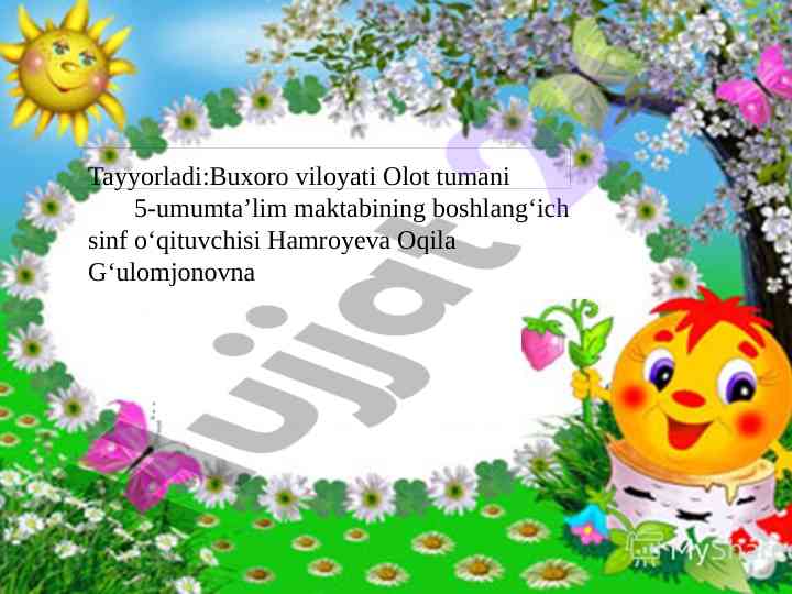 Darsni mustahkamlash va yangi mavzu bayoni