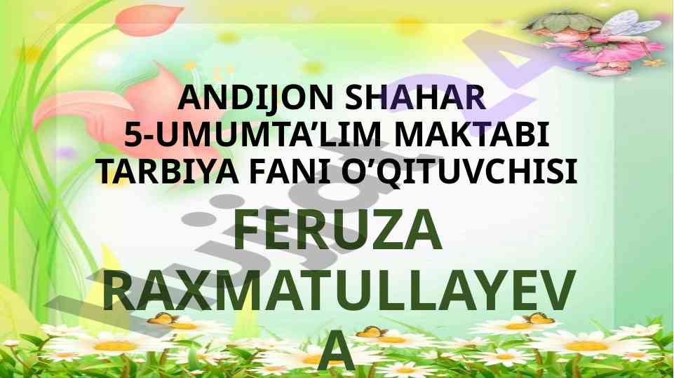 Muvaffaqiyat qimmatli tajriba mevasi