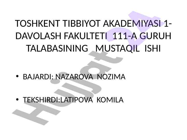 Sanoq sistemalari nizomi va ularning turlari