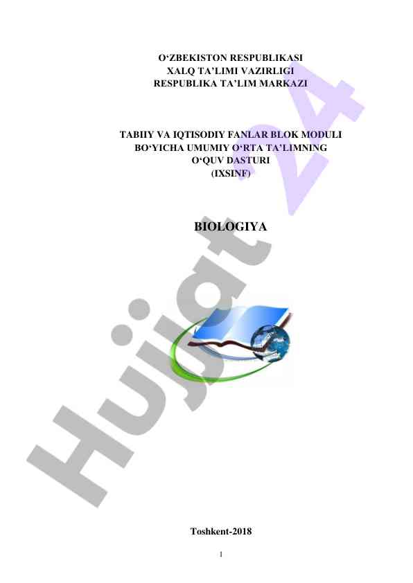 Yangicha biologiya o‘qitish yondashuvlari