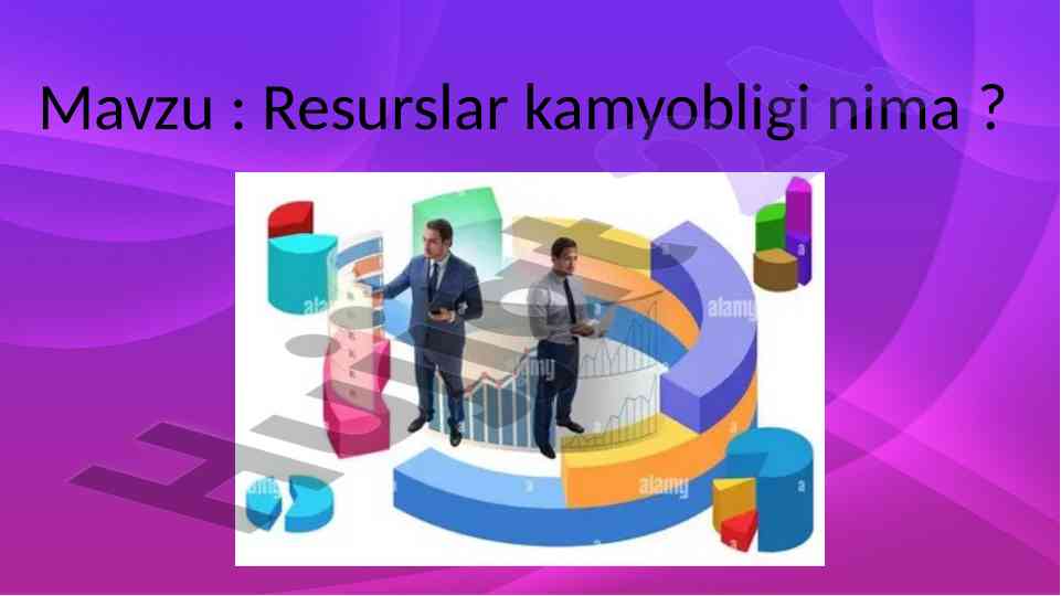 Resurslar kamyobligi va ishlab chiqarish omillari