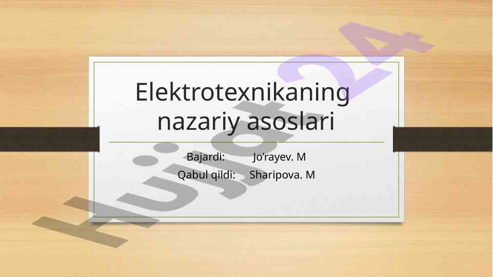 Ketma-ket va parallel ulangan induktiv zanjirlar