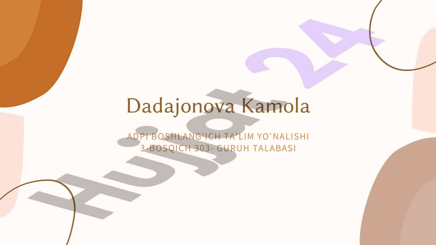 Talis xalqaro baholash dasturi maqsadlari va vazifalari