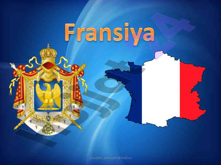 Fransiya respublikasi tarixi va geografiyasi