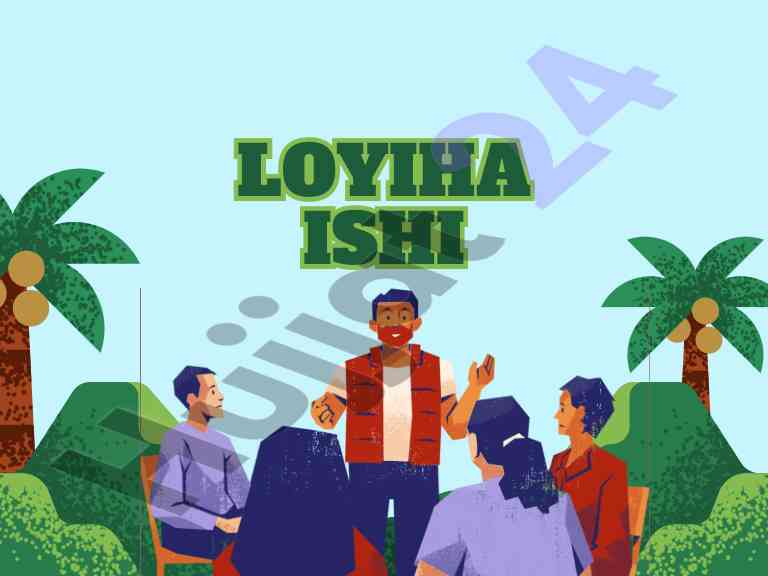 Loyiha ishlari va natijalarni baholash