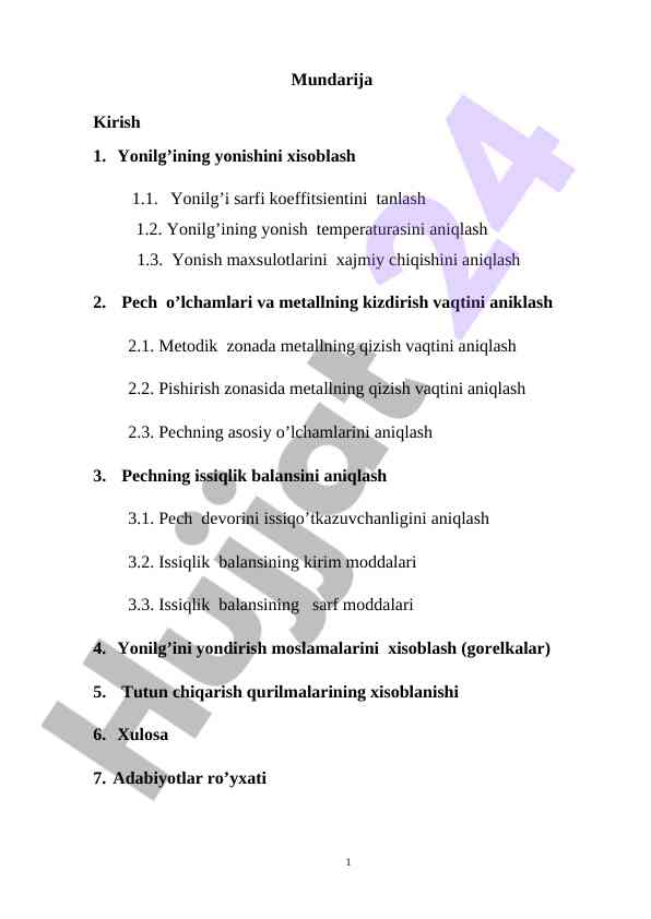 Issiqlayin ishlov berish qurilmalari turlari