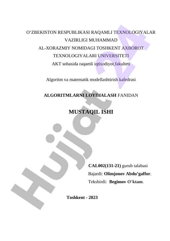 Algebraik va transtendent tenglamalarni yechish usullari