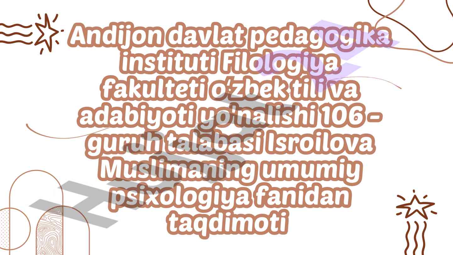 Gerontopsixologiya va keksa yoshdagi odamlar