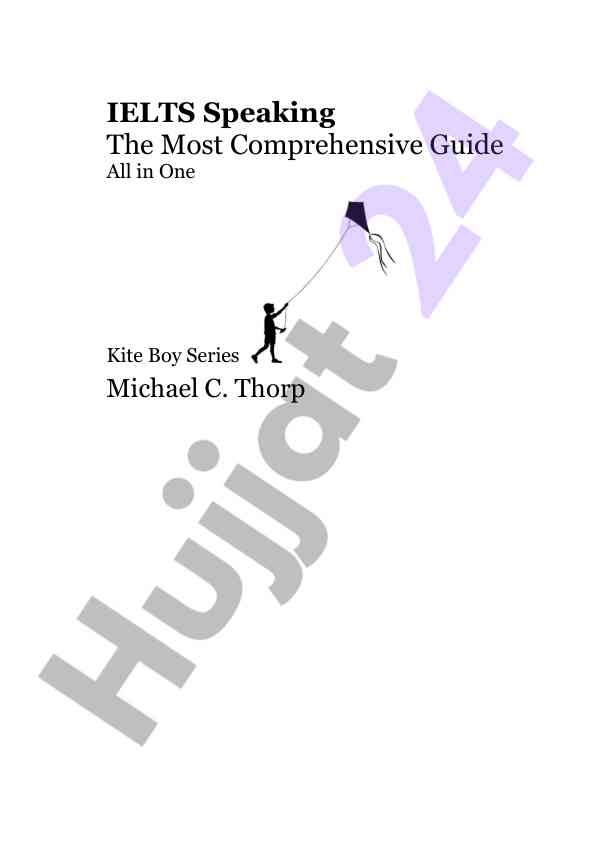 All in one kite boy ielts speaking guide series