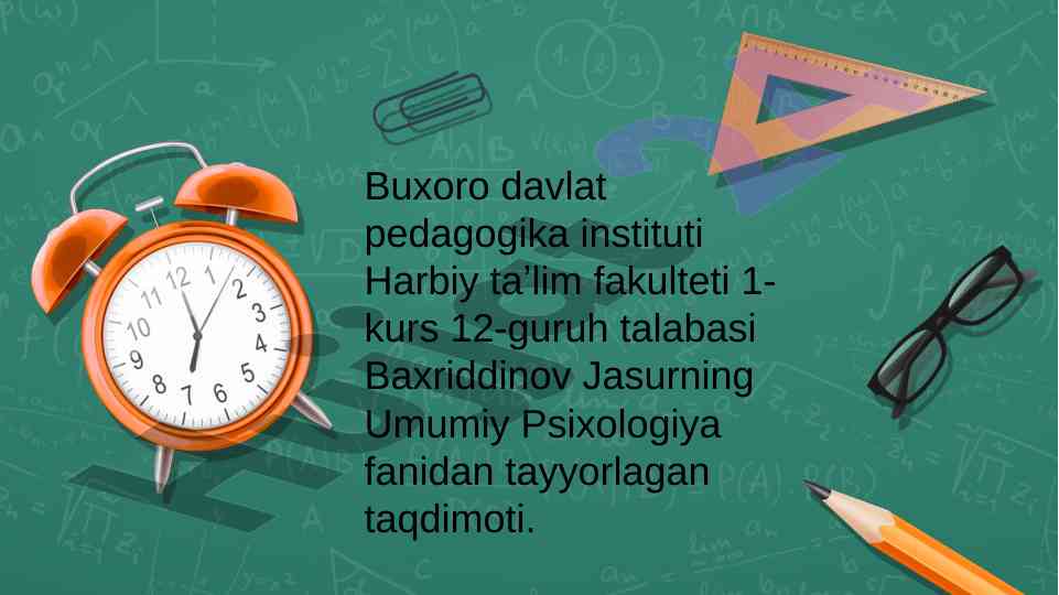 Abstraksiya tushunchasi va hissiy irodaviylik