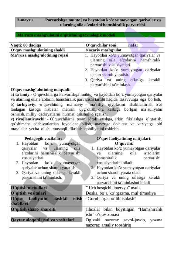 Parvarishga muhtoj qariyalar uchun hamshiralik